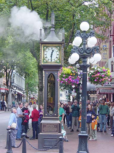 Gastown Steam Clock - Vancouver, BC